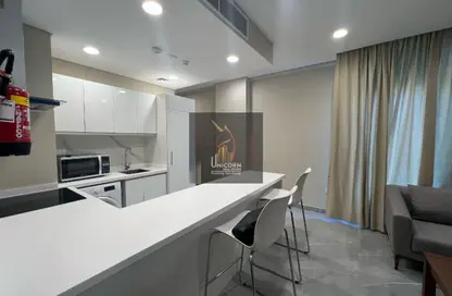 شقة - غرفة نوم - 1 حمام للايجار في شقق جاردينو - جزيرة اللؤلؤة - الدوحة