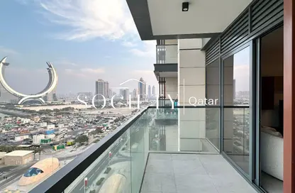 Apartment - 2 Bedrooms - 4 Bathrooms for rent in Lusail Residence - Marina District - Lusail