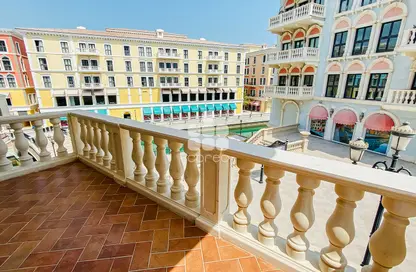 Balcony image for: Apartment - 3 Bedrooms - 3 Bathrooms for rent in Chateau - Qanat Quartier - The Pearl Island - Doha, Image 1