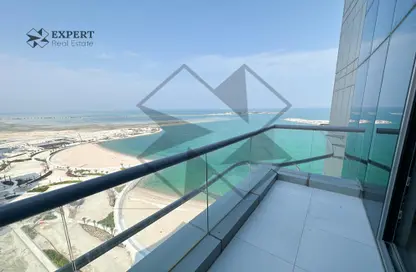 Balcony image for: Apartment - 3 Bedrooms - 4 Bathrooms for rent in Burj DAMAC Waterfront - Waterfront Residential - The Waterfront - Lusail, Image 1