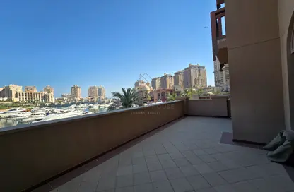 Apartment - 1 Bedroom - 2 Bathrooms for sale in Marina Gate - Porto Arabia - The Pearl Island - Doha