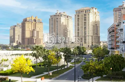 Outdoor Building image for: Apartment - 3 Bedrooms - 4 Bathrooms for rent in Carnaval - Qanat Quartier - The Pearl Island - Doha, Image 1