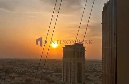 شقة - 2 غرف نوم - 3 حمامات للايجار في برج وست باي - الخليج الجنوبي - الخليج الغربي - الدوحة