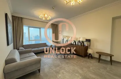 شقة - 2 غرف نوم - 3 حمامات للايجار في 195 مساكن مارينا - منطقة المارينا - الوسيل