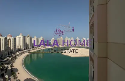 Apartment - 2 Bedrooms - 3 Bathrooms for rent in Viva West - Viva Bahriyah - The Pearl Island - Doha
