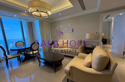 شقة - غرفة نوم - 2 حمامات للايجار في برج وست باي - الخليج الجنوبي - الخليج الغربي - الدوحة