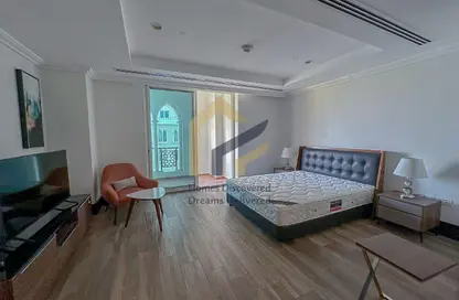 Apartment - Studio - 1 Bathroom for rent in Viva West - Viva Bahriyah - The Pearl Island - Doha
