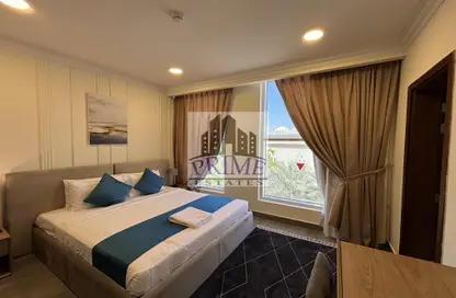 Room / Bedroom image for: Apartment - 1 Bedroom - 2 Bathrooms for rent in Najma street - Old Airport Road - Doha, Image 1