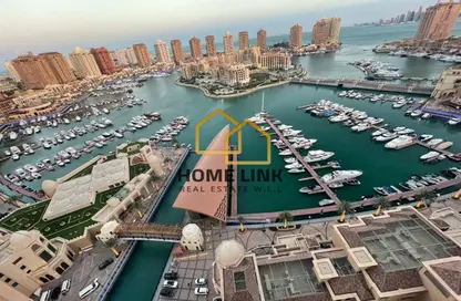 Apartment - 3 Bedrooms - 4 Bathrooms for rent in West Porto Drive - Porto Arabia - The Pearl Island - Doha
