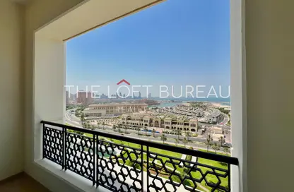 Apartment - 1 Bedroom - 2 Bathrooms for rent in Viva East - Viva Bahriyah - The Pearl Island - Doha
