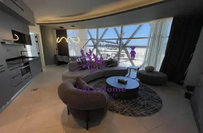 Apartment - 1 Bedroom - 2 Bathrooms for rent in Lusail Residence - Marina District - Lusail