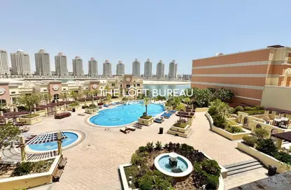 Apartment - 3 Bedrooms - 3 Bathrooms for rent in Viva West - Viva Bahriyah - The Pearl Island - Doha