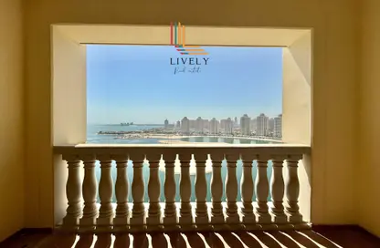 Apartment - 1 Bedroom - 2 Bathrooms for rent in Viva West - Viva Bahriyah - The Pearl Island - Doha