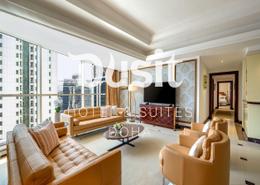 شقة - 3 غرف نوم - 4 حمامات للكراء في فندق دوسيت اند سويتس الدوحة - شارع الدبلوماسي - الخليج الغربي - الدوحة