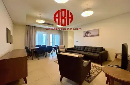Apartment - 3 Bedrooms - 4 Bathrooms for rent in Marina Tower 23 - Marina District - Lusail