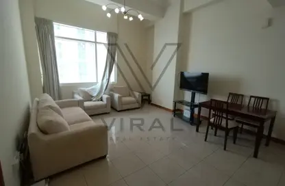 شقة - غرفة نوم - 2 حمامات للايجار في برج وست باي - الخليج الجنوبي - الخليج الغربي - الدوحة