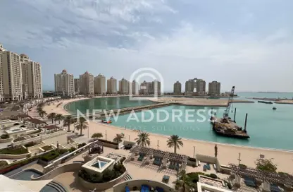 Apartment - 1 Bedroom - 1 Bathroom for rent in Viva West - Viva Bahriyah - The Pearl Island - Doha