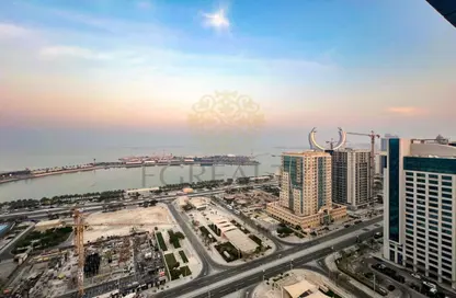Apartment - 1 Bedroom - 2 Bathrooms for rent in Marina Tower 23 - Marina District - Lusail