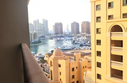 Apartment - 1 Bedroom - 2 Bathrooms for rent in East Porto Drive - Porto Arabia - The Pearl Island - Doha