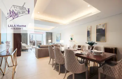 Townhouse - 3 Bedrooms - 5 Bathrooms for rent in Abraj Bay - Abraj Quartiers - The Pearl Island - Doha