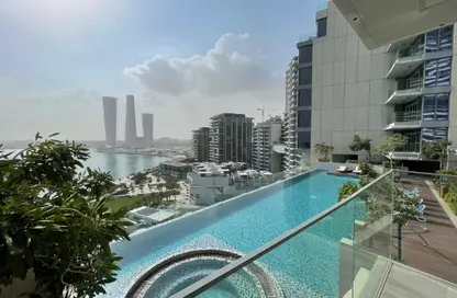 شقة - غرفة نوم - 2 حمامات للايجار في برج سيف لوسيل 1 - سيف لوسيل - مدينة اللسيل - الوسيل