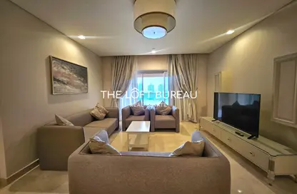 Apartment - 3 Bedrooms - 4 Bathrooms for sale in Al Mutahidah Tower - Viva Bahriyah - The Pearl Island - Doha