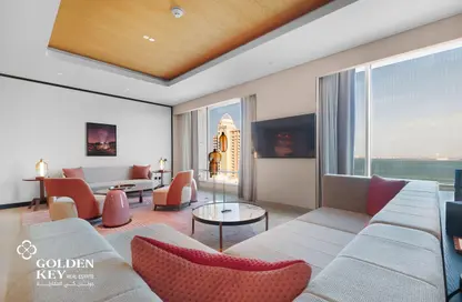Apartment - 2 Bedrooms - 3 Bathrooms for rent in West Bay Tower - West Bay - West Bay - Doha