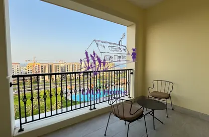 Apartment - Studio - 1 Bathroom for rent in Viva West - Viva Bahriyah - The Pearl Island - Doha