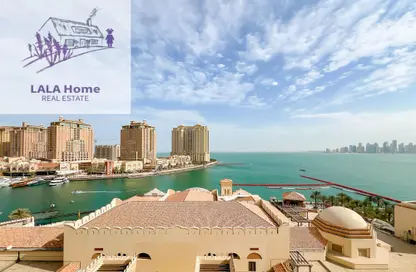Apartment - 1 Bedroom - 2 Bathrooms for rent in Porto Arabia Townhouses - Porto Arabia - The Pearl Island - Doha