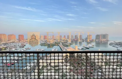 Apartment - 3 Bedrooms - 4 Bathrooms for rent in East Porto Drive - Porto Arabia - The Pearl Island - Doha