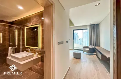 شقة - 2 غرف نوم - 3 حمامات للايجار في برج داماك مارينا - منطقة المارينا - الوسيل