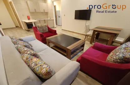Living Room image for: Apartment - 1 Bedroom - 2 Bathrooms for rent in Al Sadd Road - Al Sadd - Doha, Image 1