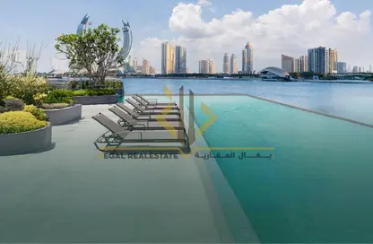 Apartment - 1 Bedroom - 2 Bathrooms for sale in Lusail Marina Heights - Marina District - Lusail