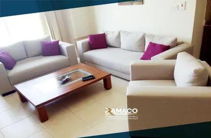 Living Room image for: Apartment - 1 Bedroom - 1 Bathroom for rent in Umm Ghuwalina - Umm Ghuwailina - Doha, Image 1