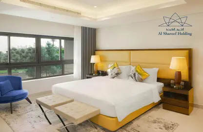 Room / Bedroom image for: Townhouse - 2 Bedrooms - 4 Bathrooms for rent in Abraj Bay - Abraj Quartiers - The Pearl Island - Doha, Image 1