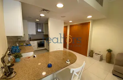 Apartment - Studio - 1 Bathroom for rent in Viva West - Viva Bahriyah - The Pearl Island - Doha