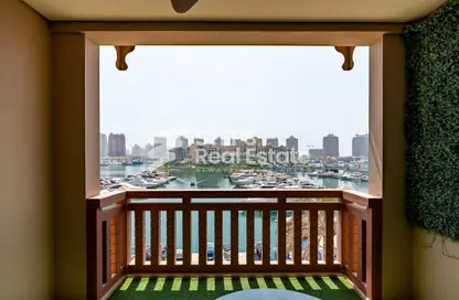 Townhouse - 1 Bedroom - 2 Bathrooms for rent in West Porto Drive - Porto Arabia - The Pearl Island - Doha