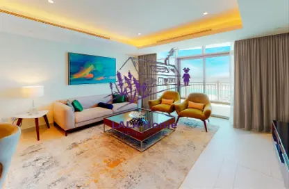 Apartment - 2 Bedrooms - 3 Bathrooms for rent in Abraj Bay - Abraj Quartiers - The Pearl Island - Doha