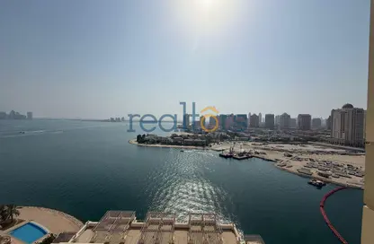 Apartment - Studio - 1 Bathroom for rent in Viva West - Viva Bahriyah - The Pearl Island - Doha
