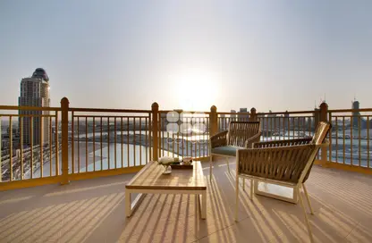 Apartment - 1 Bedroom - 1 Bathroom for rent in Abraj Bay - Abraj Quartiers - The Pearl Island - Doha