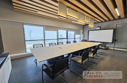 Dining Room image for: Office Space - Studio - 4 Bathrooms for rent in Lusail City - Lusail, Image 1