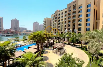 Apartment - 2 Bedrooms - 4 Bathrooms for sale in East Porto Drive - Porto Arabia - The Pearl Island - Doha