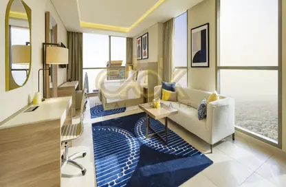 Apartment - Studio - 1 Bathroom for rent in West Bay Tower - West Bay - West Bay - Doha