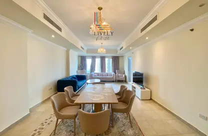 Apartment - 2 Bedrooms - 3 Bathrooms for rent in East Porto Drive - Porto Arabia - The Pearl Island - Doha