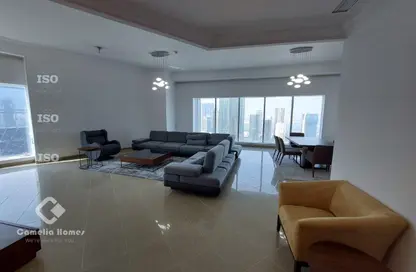 Apartment - 3 Bedrooms - 4 Bathrooms for rent in West Bay Tower - West Bay - West Bay - Doha