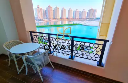 Apartment - 1 Bedroom - 2 Bathrooms for rent in Viva Central - Viva Bahriyah - The Pearl Island - Doha