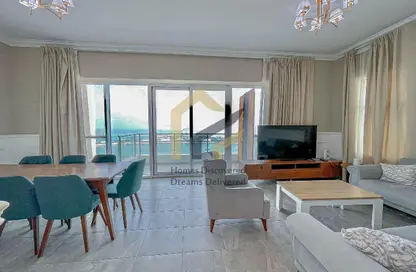 شقة - 3 غرف نوم - 3 حمامات للايجار في 195 مساكن مارينا - منطقة المارينا - الوسيل