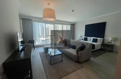 Hotel Apartments - Studio - 1 Bathroom for rent in West Bay Tower - West Bay - West Bay - Doha