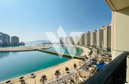 شقة - 1 حمام للايجار في تاور 29 - فيفا بحرية - جزيرة اللؤلؤة - الدوحة