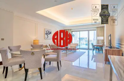 Apartment - 2 Bedrooms - 4 Bathrooms for rent in Marsa Arabia - The Pearl Island - Doha